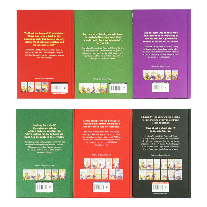 Enid Blyton for Grown-Ups Series by Bruno Vincent: 6 Books Collection Set - Fiction - Hardback Fiction Quercus Publishing