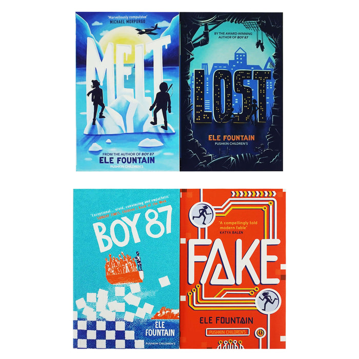 Ele Collection Ele Fountain Collection 4 Books Set - Ages 8-12 - Paperback — Books2Door