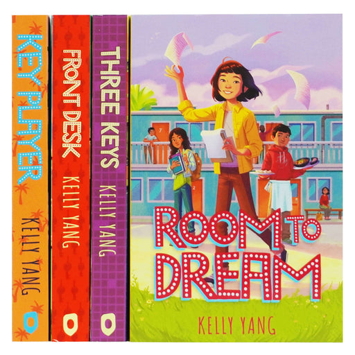 Front Desk Series 4 Books Collection Set By Kelly Yang - Age 9+ - Paperback 9-14 Knights Of Media