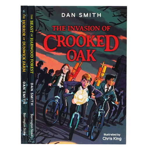 The Crooked Oak Mysteries Series by Dan Smith: 3 Books Collection Set - Ages 8-12 - Paperback 9-14 Barrington Stoke Ltd
