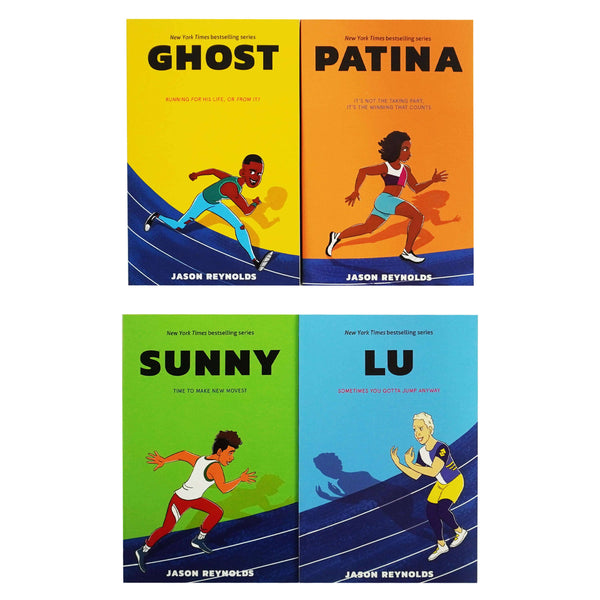 Track Series Book Box Set by Jason Reynolds PB Collection Ghost Patina  Sunny Lu in 2023