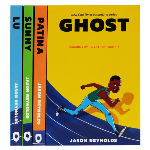 Jason Reynolds Track Series - literature circles, reading buddies, 4 book  BUNDLE