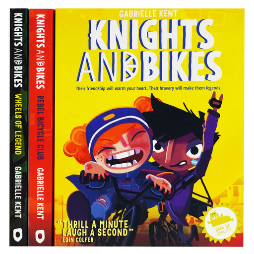 Knights & Bikes Series by Gabrielle Kent: 3 Books Collection Set - Fiction - Paperback Fiction Knights Of Media