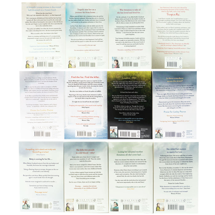 Lesley Pearse Collection 12 Books Set - Fiction - Paperback Fiction Penguin