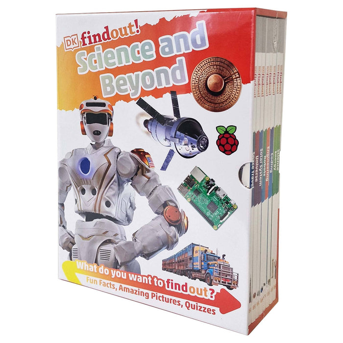 DKfindout!: Science and Beyond Collection 8 Books Box Set - Ages 7-9 - Paperback 7-9 DK Children