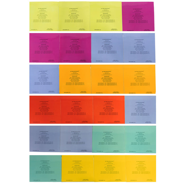 My First BOB Books Pre-Reader Collection 24 Books Box Set (Alphabet & Pre-reading Skills) - Ages 2+ - Paperback 0-5 Scholastic