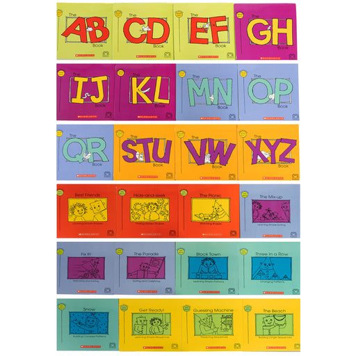 My First BOB Books Pre-Reader Collection 24 Books Box Set (Alphabet & Pre-reading Skills) - Ages 2+ - Paperback 0-5 Scholastic