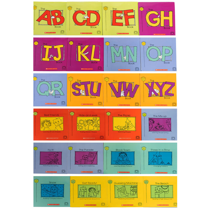 My First BOB Books Pre-Reader Collection 24 Books Box Set (Alphabet & Pre-reading Skills) - Ages 2+ - Paperback 0-5 Scholastic