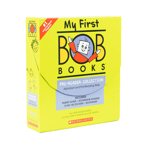 My First BOB Books Pre-Reader Collection 24 Books Box Set (Alphabet & Pre-reading Skills) - Ages 2+ - Paperback 0-5 Scholastic