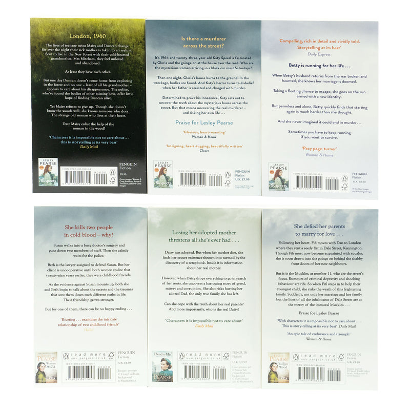 Lesley Pearse Collection 6 Books Set (Book 7-12) - Fiction - Paperback Fiction Penguin