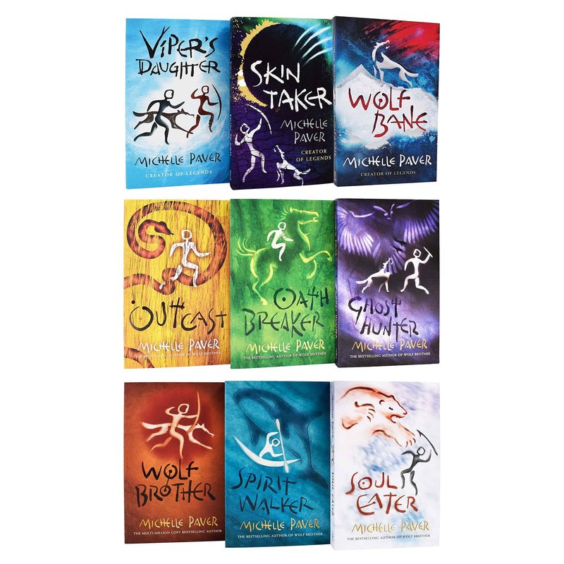 The Chronicles of Ancient Darkness 9 Books Collection by Michelle Paver - Ages 12+ - Paperback Young Adult Orion Children's Books