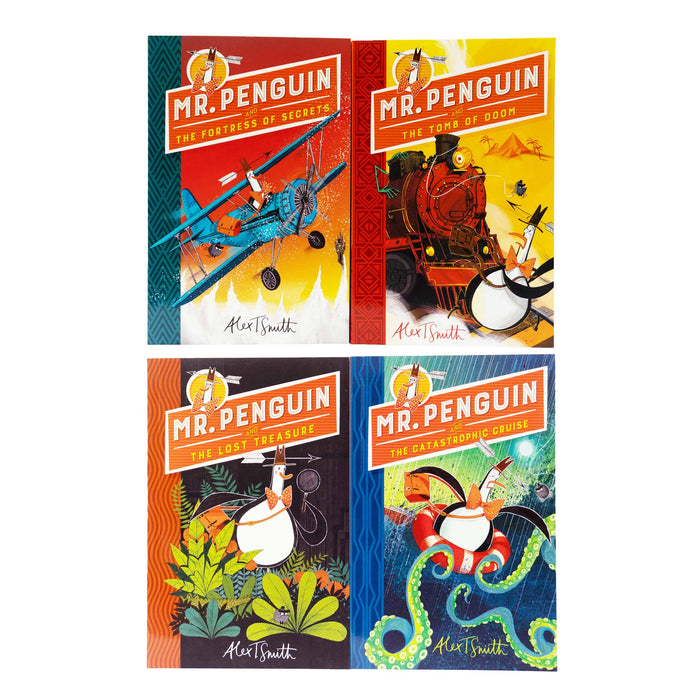 Mr. Penguin Series by Alex T. Smith 4 Books Collection Set - Age 6-9 - Paperback 7-9 Hodder & Stoughton