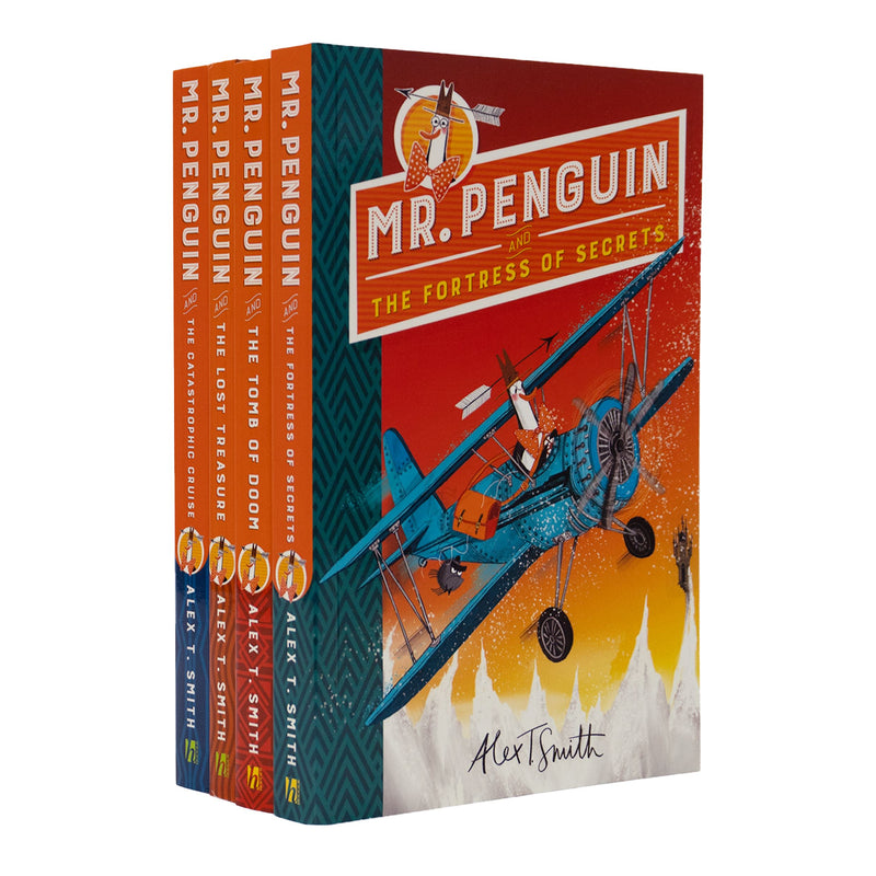 Mr. Penguin Series by Alex T. Smith 4 Books Collection Set - Age 6-9 - Paperback 7-9 Hodder & Stoughton