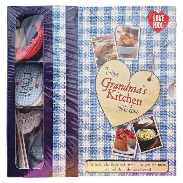 From Grandma's Kitchen with Love Slipcase 2-book set with cake