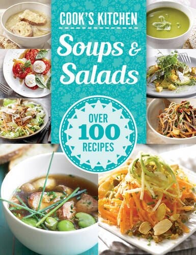 Soups & Salads - Over 95 Recipes - Pocket size Cook Book - Hardback Non-Fiction Igloo Books