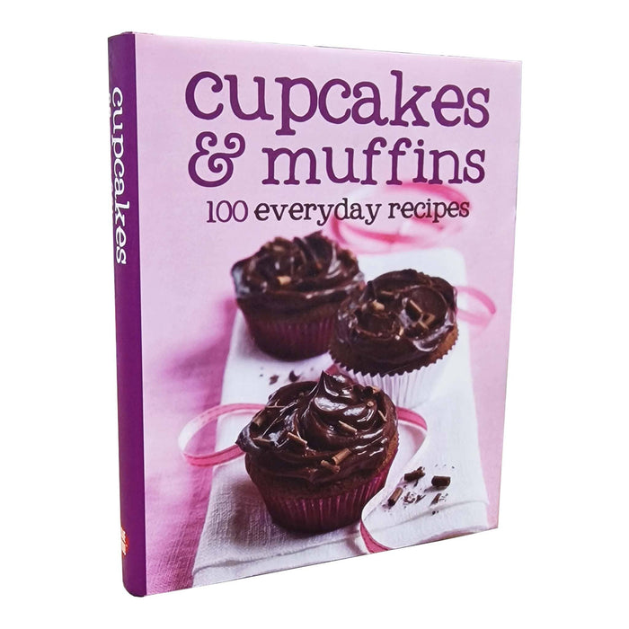 100 Recipes - Cupcakes and Muffins - Pocket size Cook Book - Love Food - Hardback Non-Fiction Parragon Books