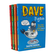 Dave Pigeon Series by Swapna Haddow 4 Books Collection Set - Ages 5-9 - Paperback 5-7 Faber & Faber