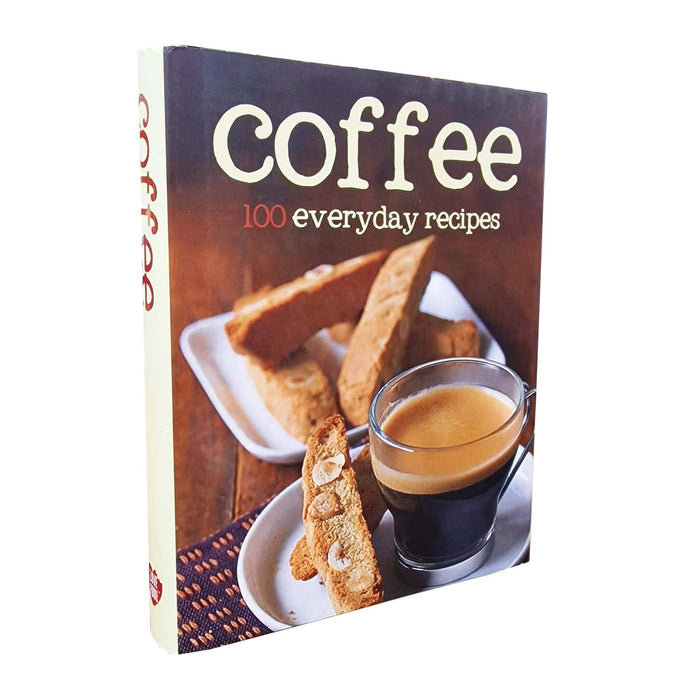 100 Recipes - Coffee - Pocket size Cook Book - Hardback Non-Fiction Parragon Books