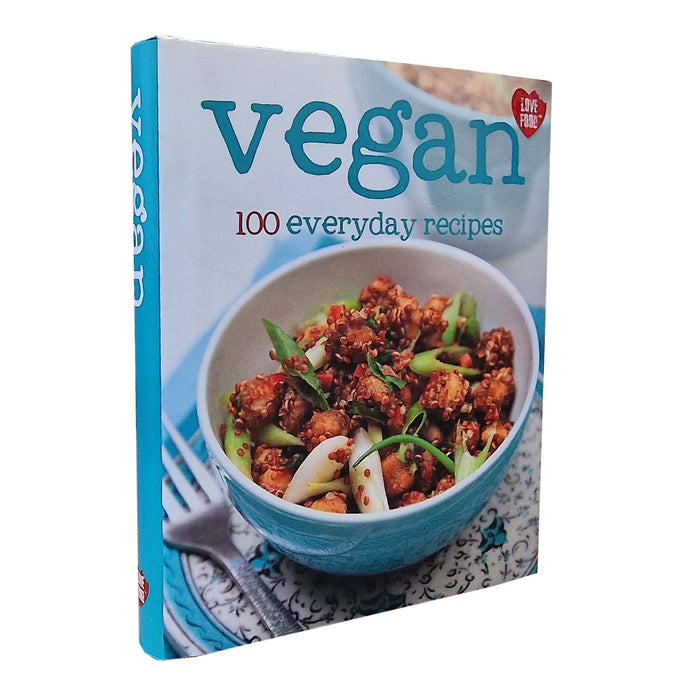 Vegan - 100 Everyday Recipes - Pocket size Cook Book - Hardback Non-Fiction Parragon Books