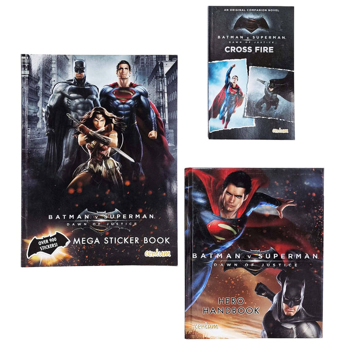 Batman vs Superman Collection 3 Books Set - Ages 3+ - Paperback/Hardback 5-7 Centum Books