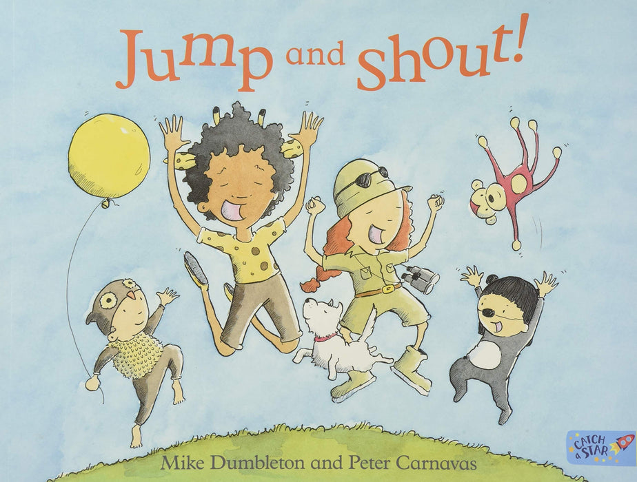 Jump and Shout book by Mike Dumbleton - Ages 2+ - Paperback 0-5 New Frontier Publishing