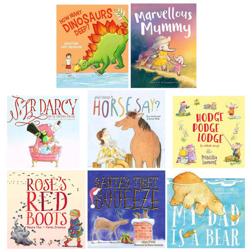 Childrens picture story 8 Books Collection Set - Ages 2+ - Paperback 0-5 New Frontier Publishing