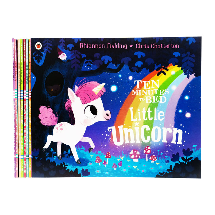 Ten Minutes to Bed Series By Rhiannon Fielding 8 Books Collection Set