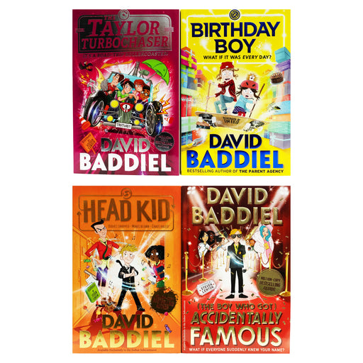 David Baddiel Collection 4 Books Set - Ages 8-13 - Paperback 9-14 HarperCollins Publishers