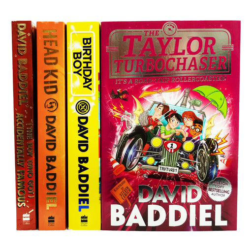 David Baddiel Collection 4 Books Set - Ages 8-13 - Paperback 9-14 HarperCollins Publishers