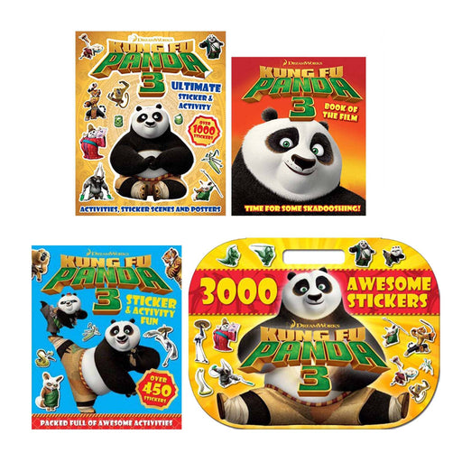 Kung Fu Panda Collection 4 Books Set - Ages 3+ - Paperback/Hardback 0-5 Igloo Books