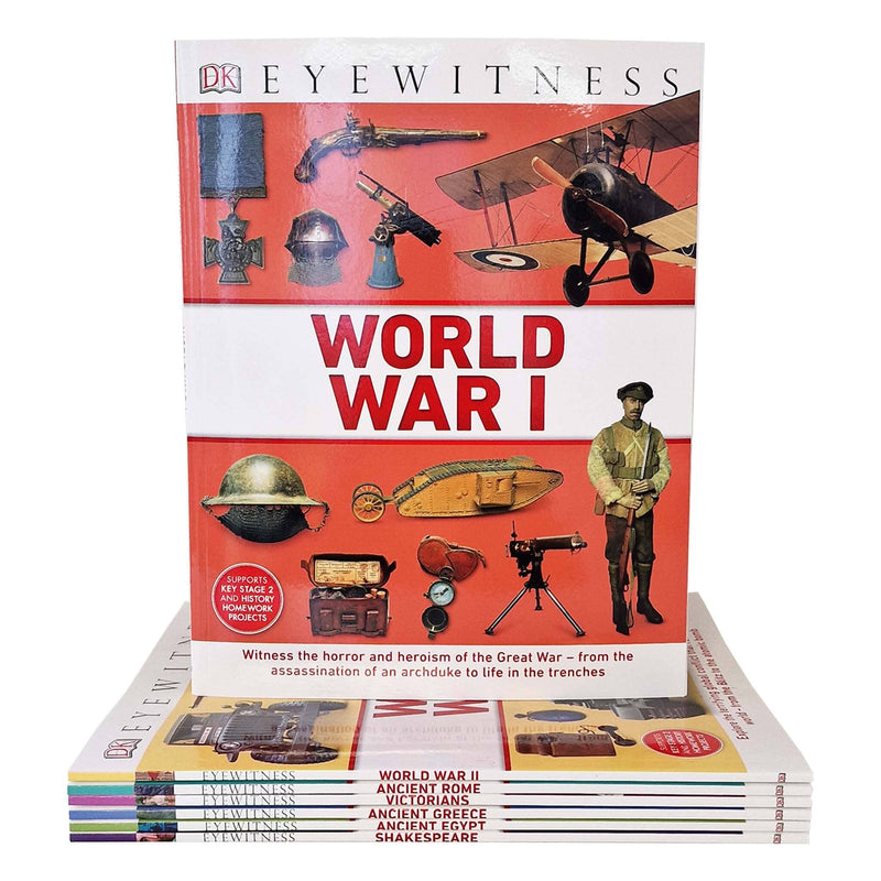 DK Eyewitness Childrens Collection 7 Books Set - Ages 9-12 - Paperback 9-14 Dorling Kindersley Ltd