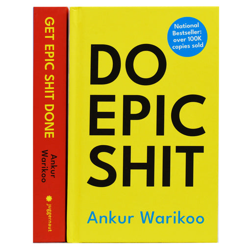 Ankur Warikoo Collection 2 Books Set (Get Epic Shit Done, Do Epic Shit) - Non Fiction - Hardback Non-Fiction Juggernaut