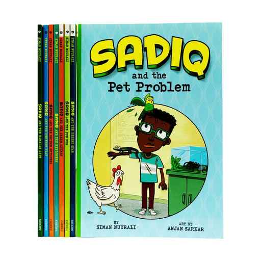 Sadiq Collection by Siman Nuurali 8 Books Collection Set - Ages 6-8 - Paperback 7-9 Raintree