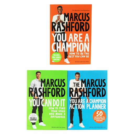Marcus Rashford 3 Books Collection Set - Ages 10-14 - Paperback 9-14 Macmillan
