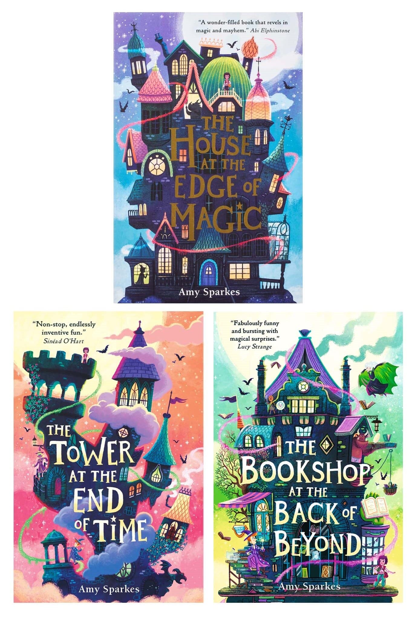 The House at the Edge of Magic Series by Amy Sparkes 3 Books Collectio ...