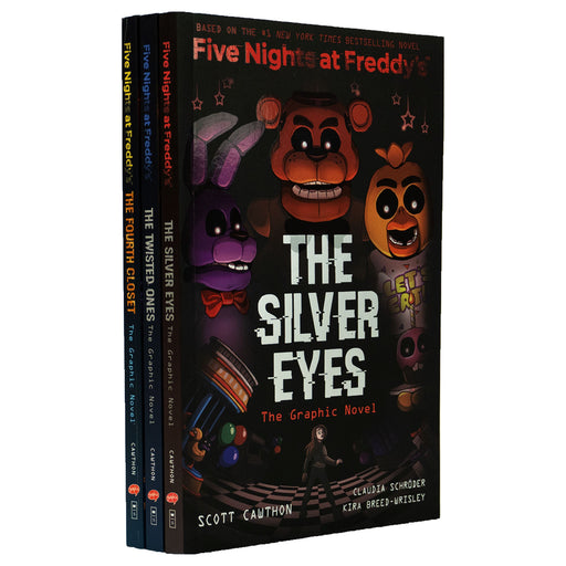 Five Nights at Freddy's Graphic Novel by Scott Cawthon & Kira Breed-Wrisley 3 Books Collection Set - Ages 9+ - Paperback 9-14 Scholastic