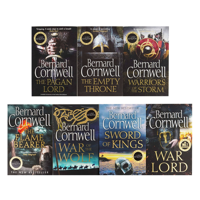 The Last Kingdom by Bernard Cornwell: Books 7-13 Collection 7 Books Set - Fiction - Paperback Fiction HarperCollins Publishers