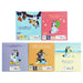 Bluey 5 Picture Books Collection Set - Ages 3-7 - Paperback 0-5 Ladybird