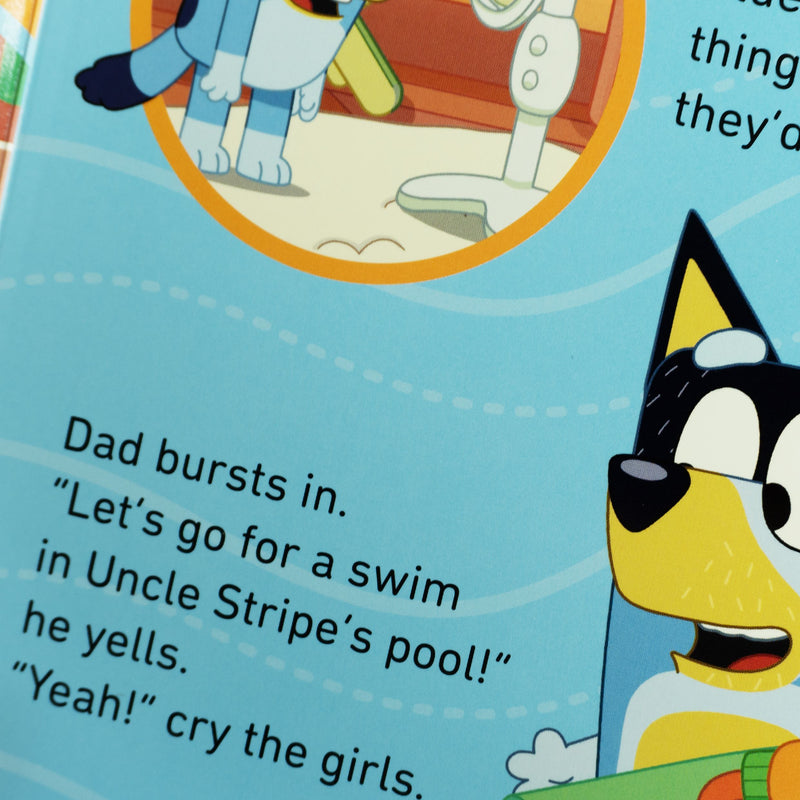 Bluey 5 Board Books Collection Set - Ages 3-7 - Board Book 0-5 Ladybird