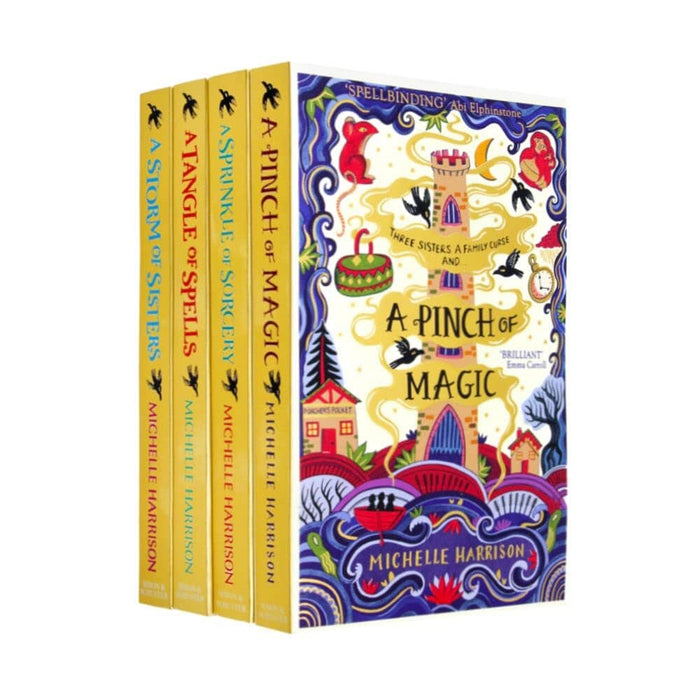 Michelle Harrison A Pinch of Magic Adventure Collection 4 Books Set - Ages 8+ - Paperback 9-14 Simon & Schuster