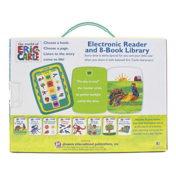World of Eric Carle, Me Reader Junior 8 Book Library (Me Reader Jr) - Ages 2+ - Board Book 0-5 PI Kids