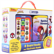 Marvel Spider-Man 8 Board Books and Electronic Reader - Ages 2+ - Board Book 0-5 PI Kids