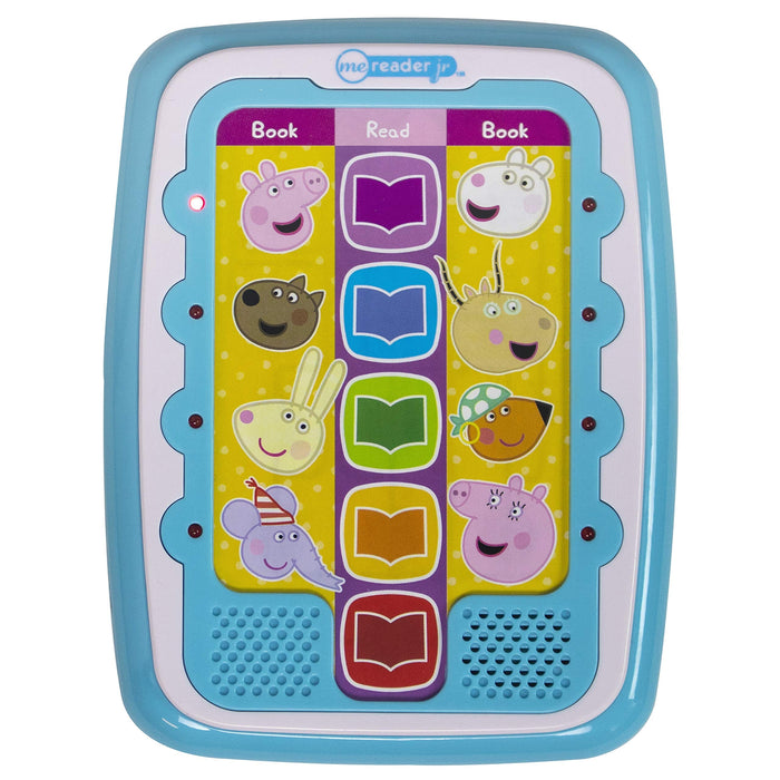 Peppa Pig - Electronic Me Reader Jr and 8 Look and Find Sound Book Library - Ages 2+ - Board Book 0-5 PI Kids