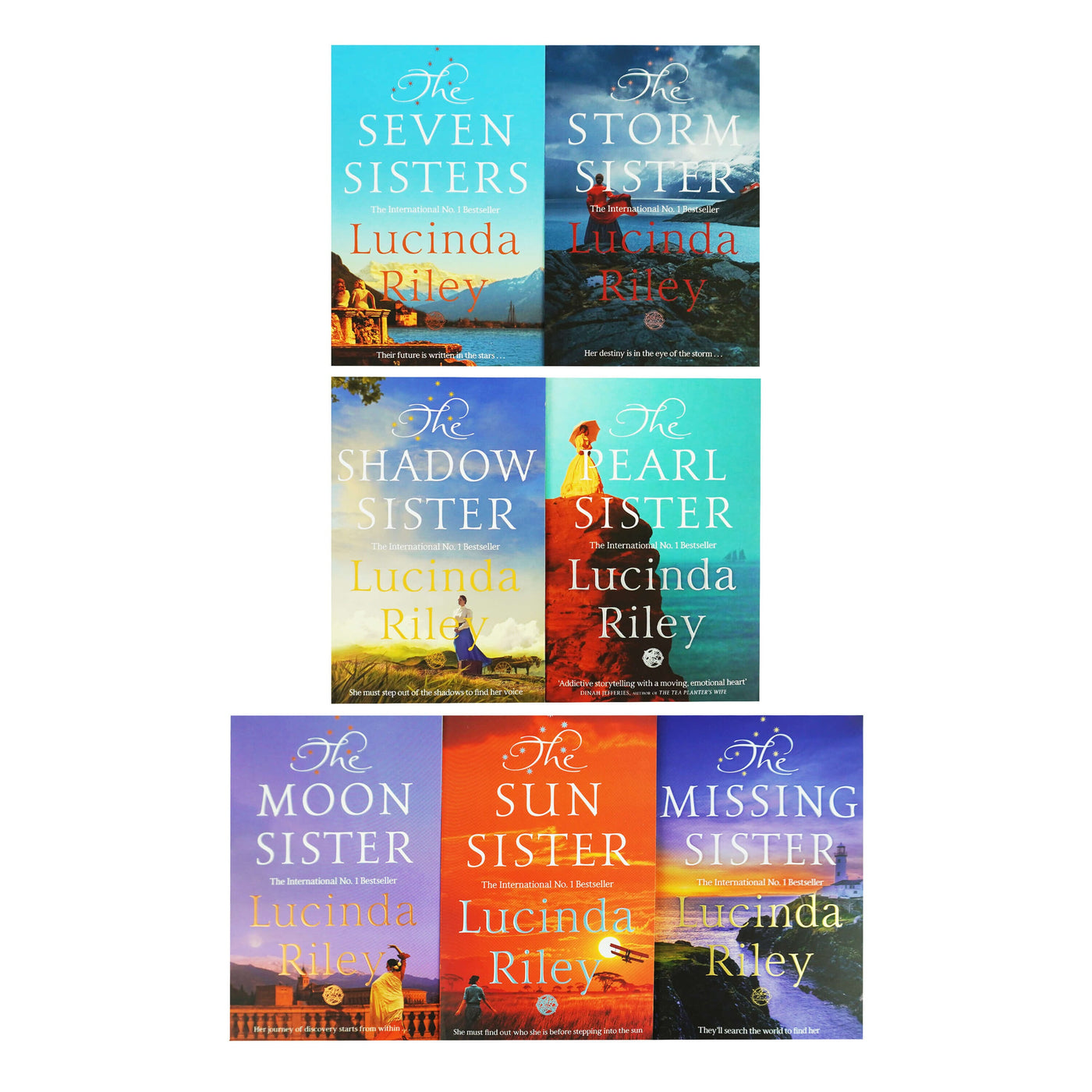 The Seven Sisters By Lucinda Riley 7 Books Collection Set - Fiction ...