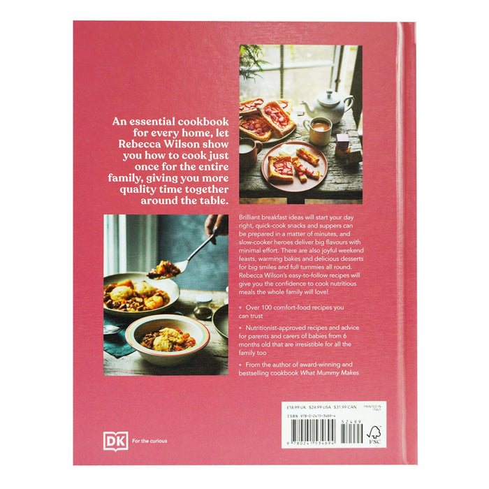 Family Comforts: Simple, Heartwarming Food to Enjoy Together by Rebecca Wilson - Hardback Non-Fiction DK