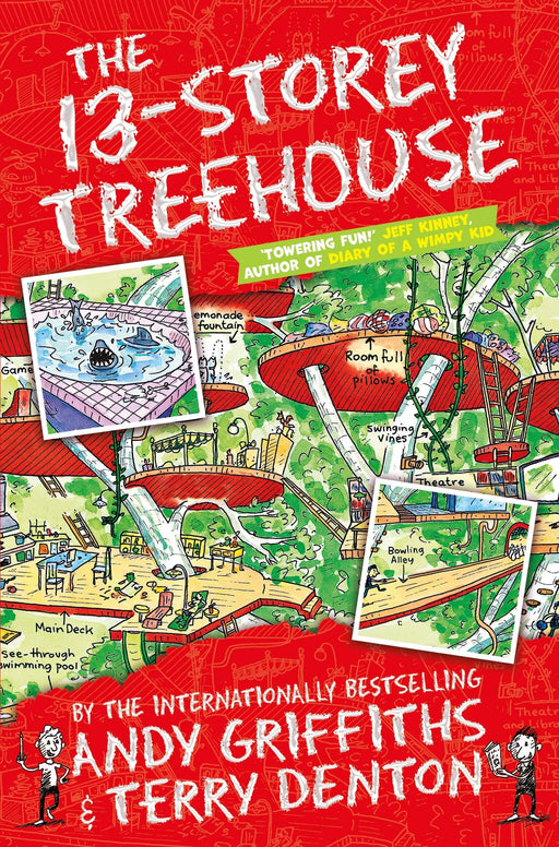 The 13-Storey Treehouse (The Treehouse Books) by Andy Griffiths - Ages 6-8 - Paperback 7-9 Macmillan