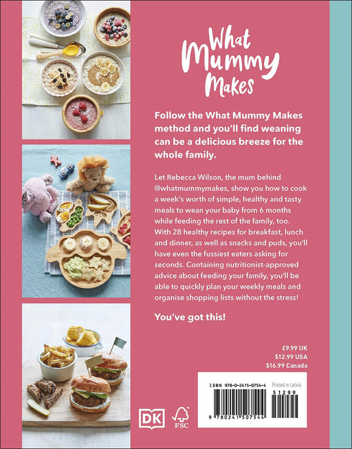 What Mummy Makes Family Meal Planner: Includes 28 brand new recipes by Rebecca Wilson - Paperback Non-Fiction DK