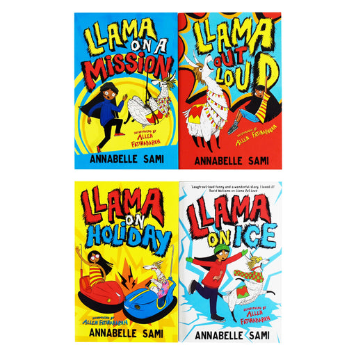 Llama Out Loud Series by Annabelle Sami 4 Books Collection Set - Ages 8-12 - Paperback 9-14 Farshore