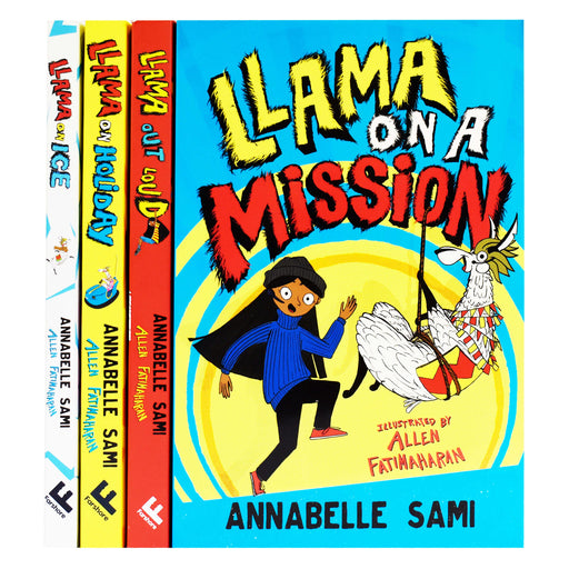 Llama Out Loud Series by Annabelle Sami 4 Books Collection Set - Ages 8-12 - Paperback 9-14 Farshore