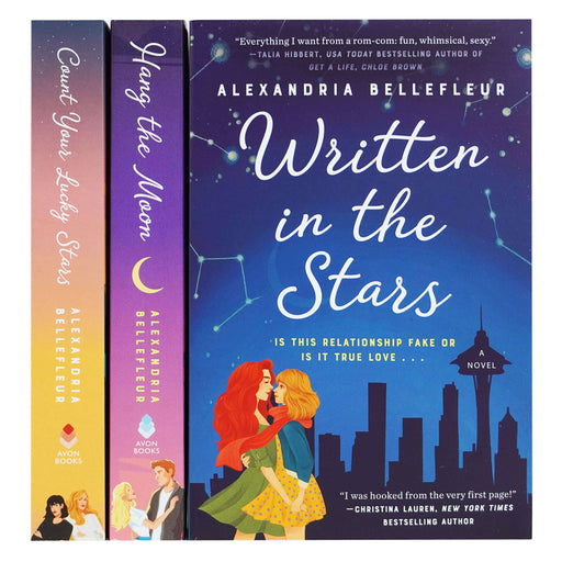 Written in the Stars Book Series by Alexandria Bellefleur 3 Books Collection Set - Fiction - Paperback Fiction Avon